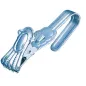 Pinza acero inox con gancho