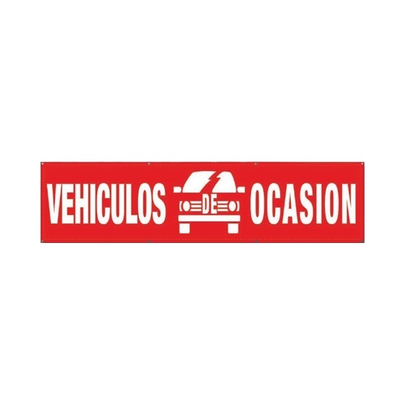 Banda de lona, vehículos de ocasión