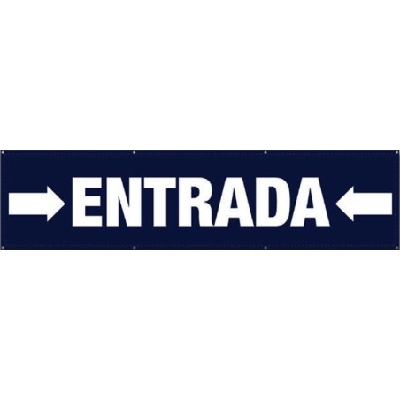 Pancarta entrada