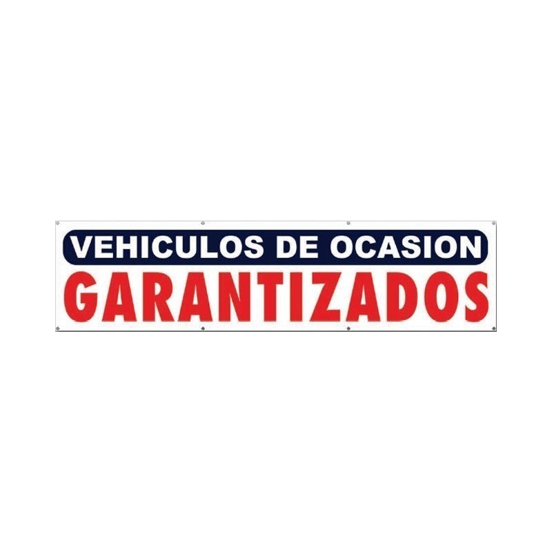 Banda de lona, vehículos garantizados