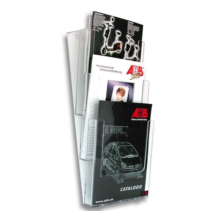 Expositor 3 cuerpos pared