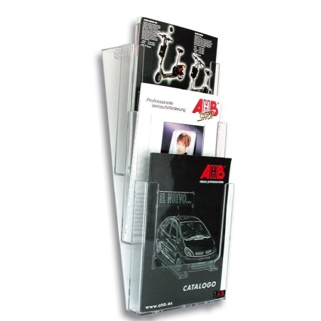 Expositor 3 cuerpos pared