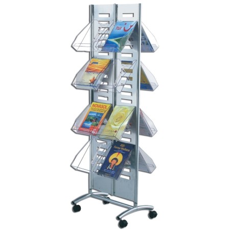 expositor tec-art con ruedas