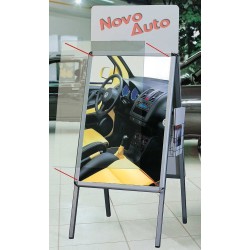 Expositor caballete