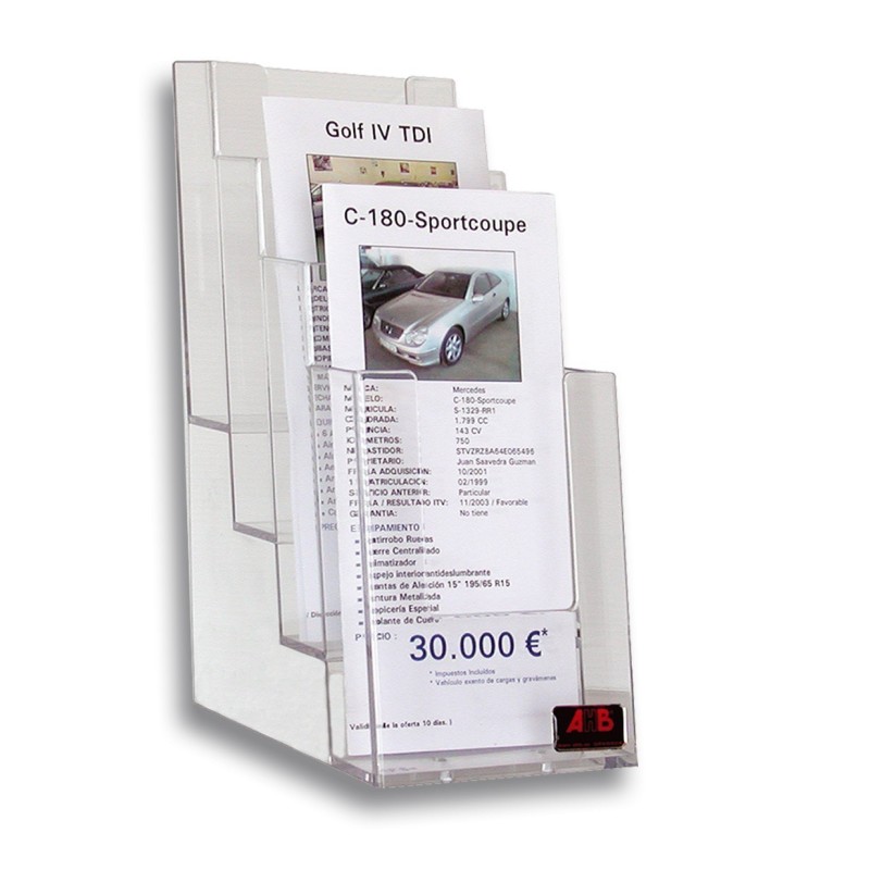 Trípticos 4 cuerpos