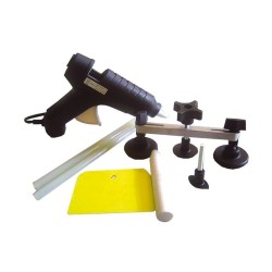 Set quita-bollos metálico