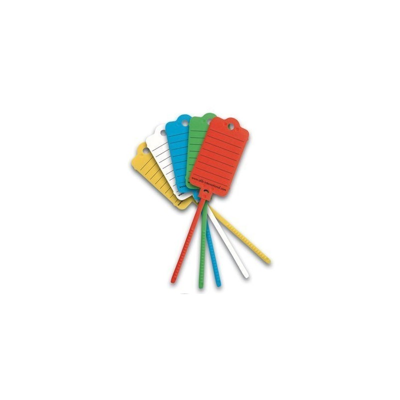 Pack dispensador + llaveros abrazadera