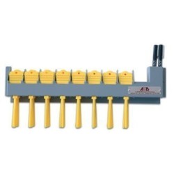 Pack dispensador + llaveros abrazadera