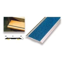Perfil aluminio antideslizante