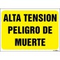 Alta tensión peligro de muerte