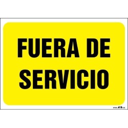 Fuera de servicio