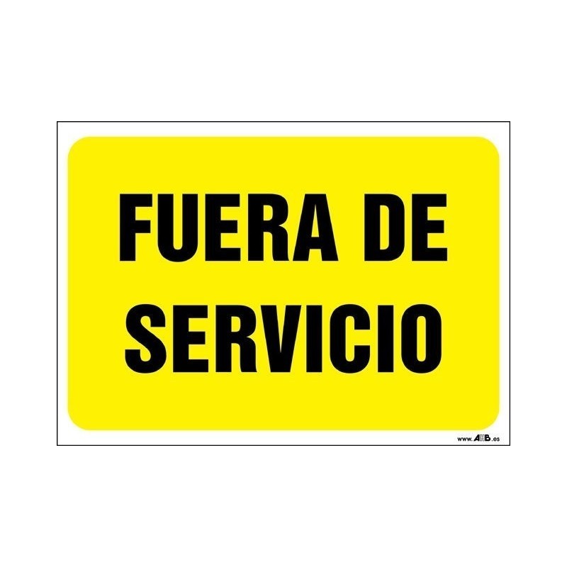 Fuera de servicio