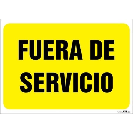 Fuera de servicio