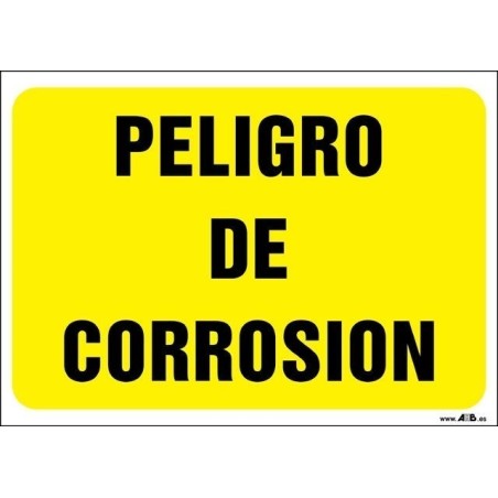 Peligro de corrosión