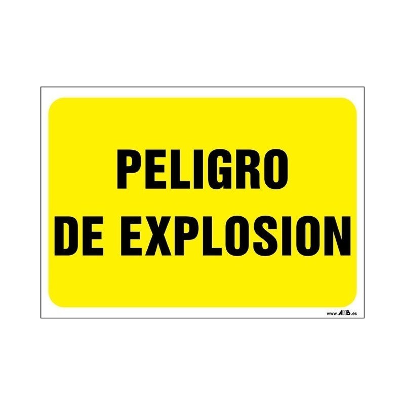 Peligro de explosión