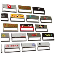 Placa identificatíva "Marcas"