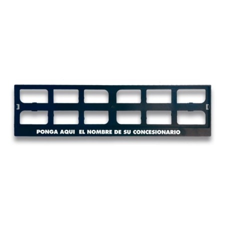 Soporte matricula mod 3