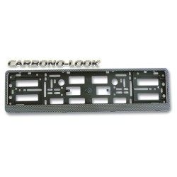 Soporte euroclip carbono-look sin impresión