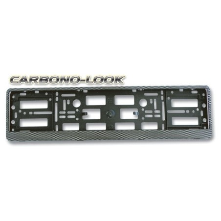 Soporte euroclip carbono-look sin impresión