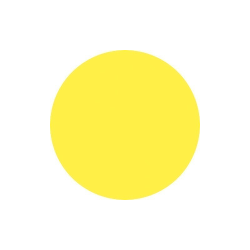 Adhesivo fluor circulo