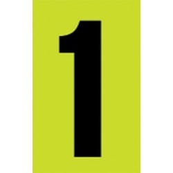 Adhesivo número fluor