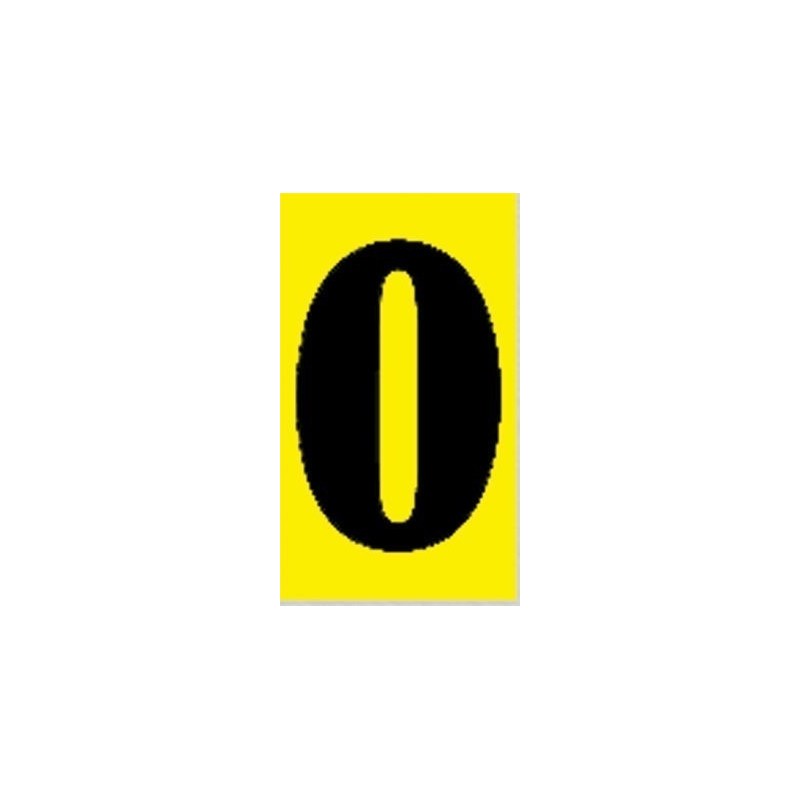 Adhesivo precio amarillo negro