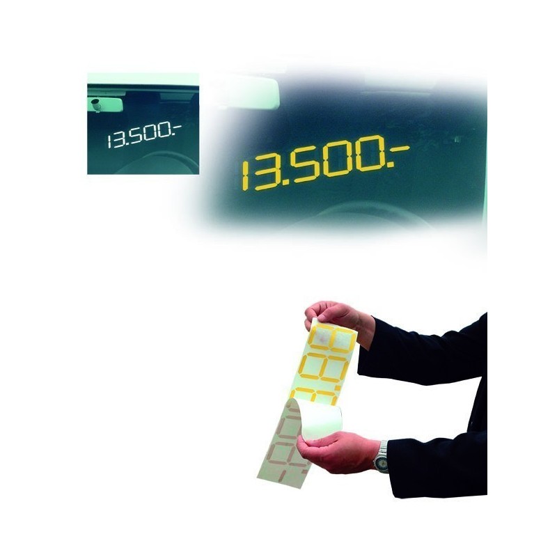 Precios digitales adhesivos