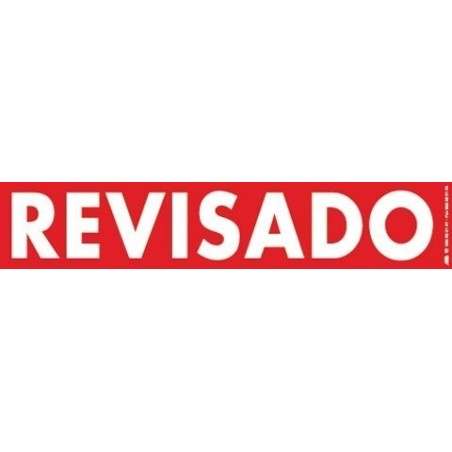 Textos un solo uso rojo blanco