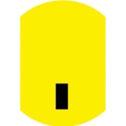 Cifras burbujas amarillo negro