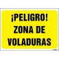 ¡Peligro! Zona de voladuras