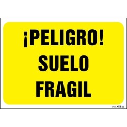 ¡Peligro! Suelo frágil