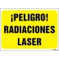¡Peligro! Radioaciones láser