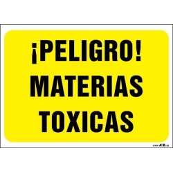 ¡Peligro! Materias toxicas