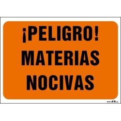 ¡Peligro! Materias nocivas