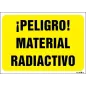 ¡Peligro! Material radiactivo