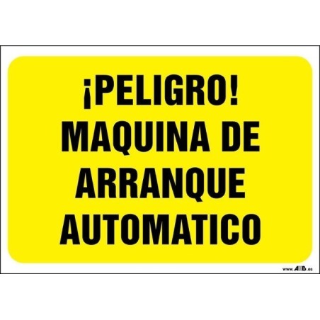 ¡Peligro! Máquina de arranque automático