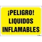 ¡Peligro! Líquidos inflamables