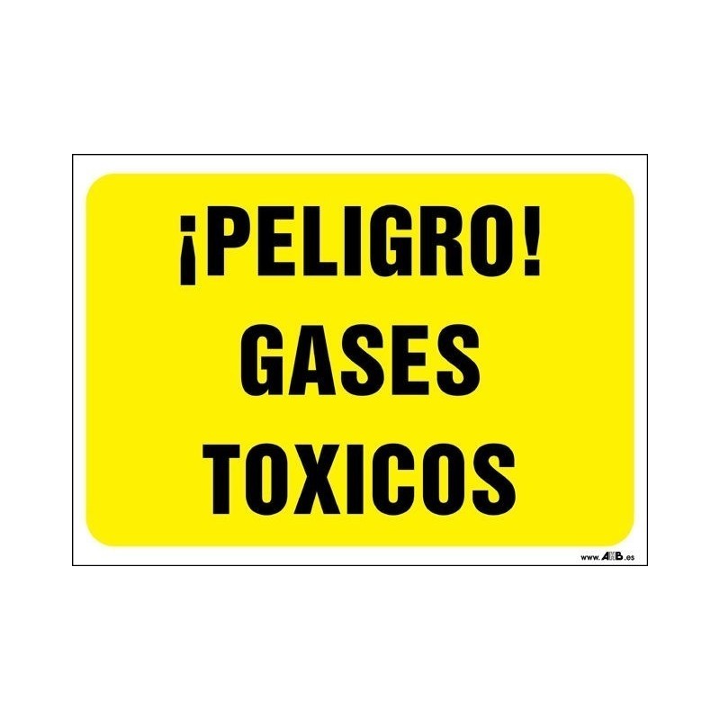 ¡Peligro! Gases tóxicos