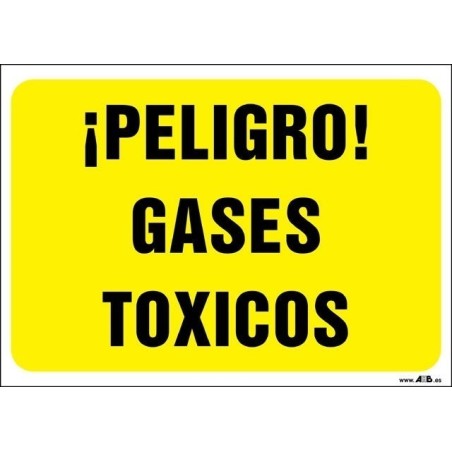 ¡Peligro! Gases tóxicos