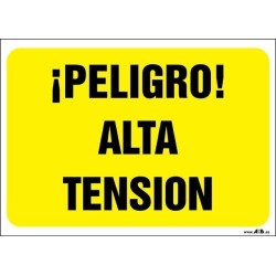 ¡Peligro! Alta tensión