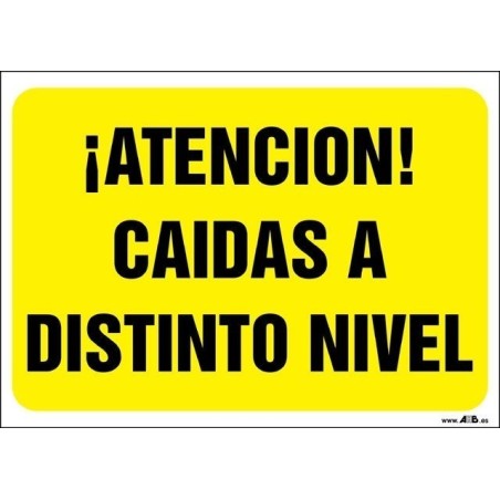 ¡Atención! Caidas a distinto nivel