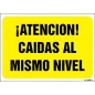 ¡Atención! Caidas al mismo nivel