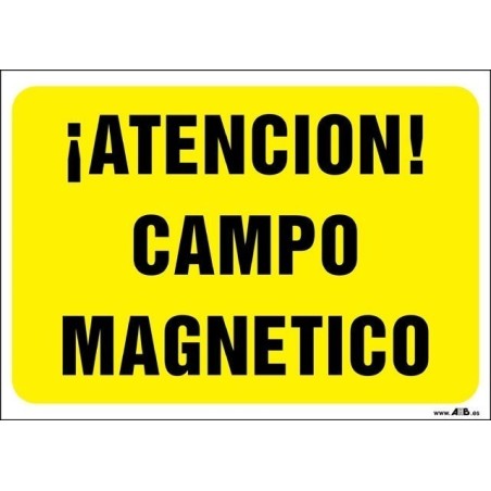 ¡Atención! Campo magnético