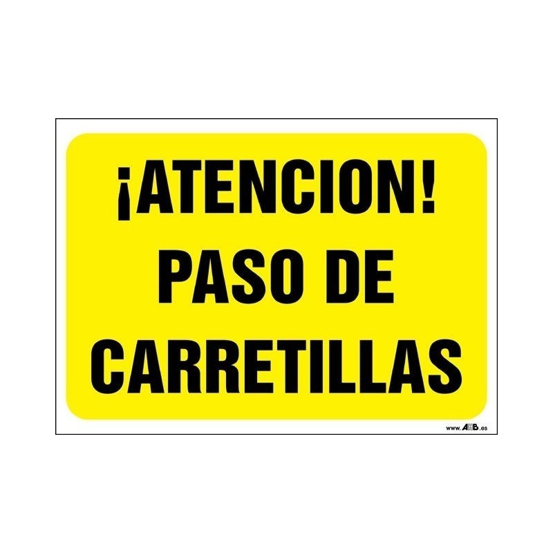 ¡Atención! Paso de carretillas