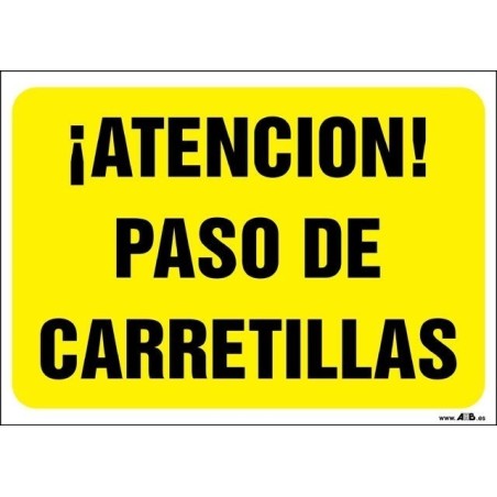 ¡Atención! Paso de carretillas