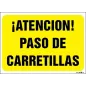 ¡Atención! Paso de carretillas