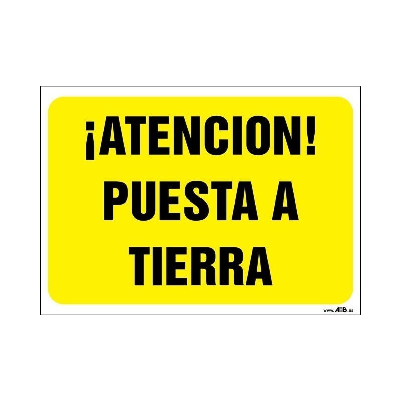 ¡Atención! Puesta a tierra
