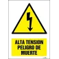 Alta tensión peligo de muerte