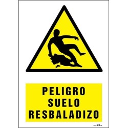 Peligro suelo resbaladizo