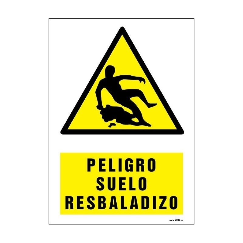 Peligro suelo resbaladizo